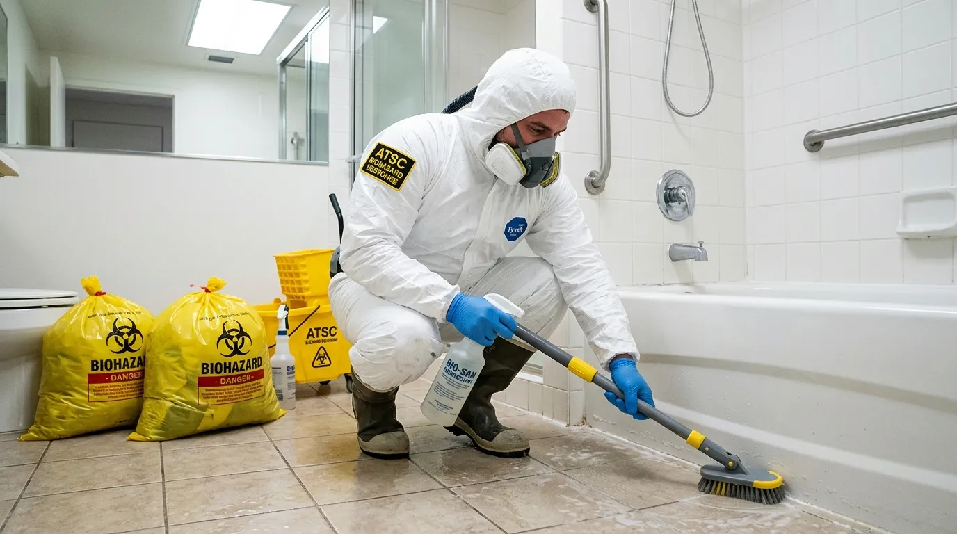 Decontamination equipment deployed for Blood Cleanup in Grosse Pointe Farms